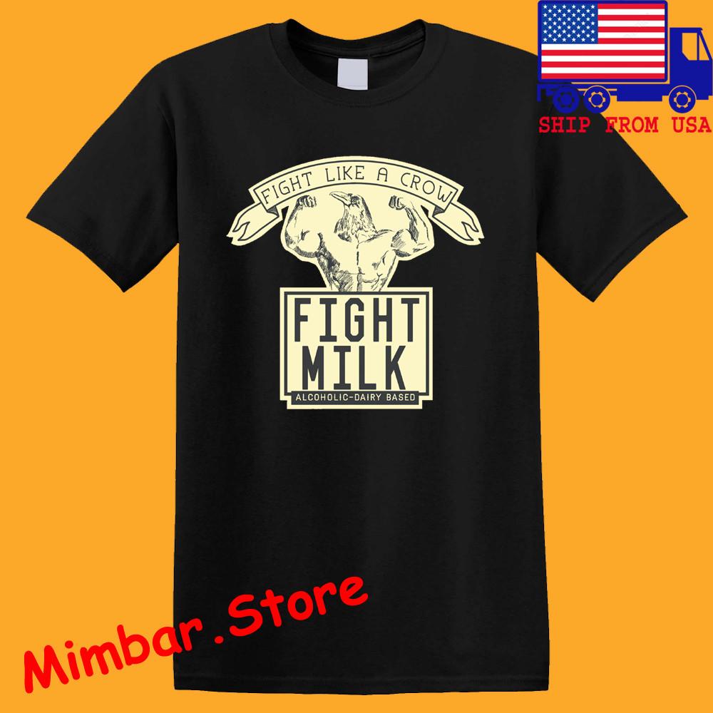 Fight Milk Fight Like A Crow Always Sunny in Philadelphia Men s Black Size S-5XL M