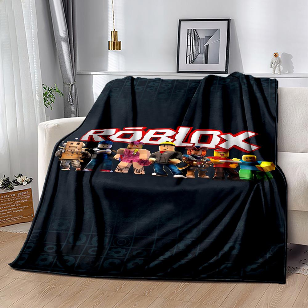 Roblox 301 Coperta Calda Decorativa Perfetta per Biancheria da Letto Picnic Ufficio per Tutte le Stagioni Calda Decorazione Regalo Perfetto per Parenti e Amici