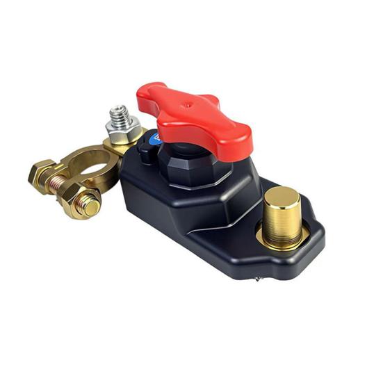 

Rotary Car Battery Disconnect Switch with Pure Copper Core 12V/24V Manual Kill Switch for Trucks RVs Boats Prevents Battery Drain Switch