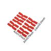 Milageto 6pcs/set Tennis Racket Weight and Balance Strip Racket, Red