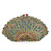 Hollow Out Rose Red Rhinestone Diamond  Wedding Purse New Fashion Women’s Crystal Evening Clutches BagLady Chain Party Clutches