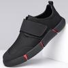 Men's Casual Leather Shoes Fashionable Lazy Shoes Comfortable Slip-on Low-top Leather Shoes Non-slip Shock-absorbing Round Toe