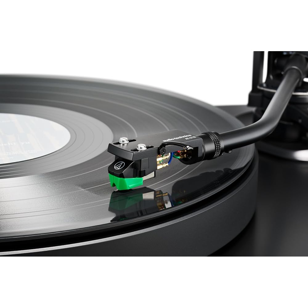 Audio-Technica AT-LT10 Headshell: Die-Cast Aluminum, Lightweight Design, Matte Black