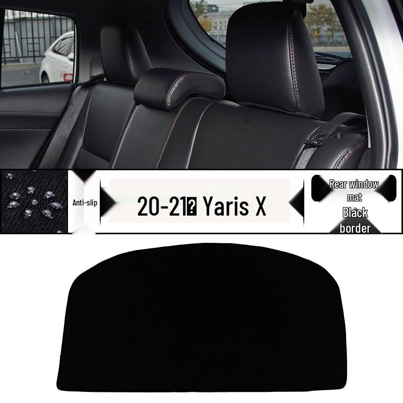 Tappetino Antiriflesso per Cruscotto Toyota Yaris X | Protezione Solare e Isolamento Termico
