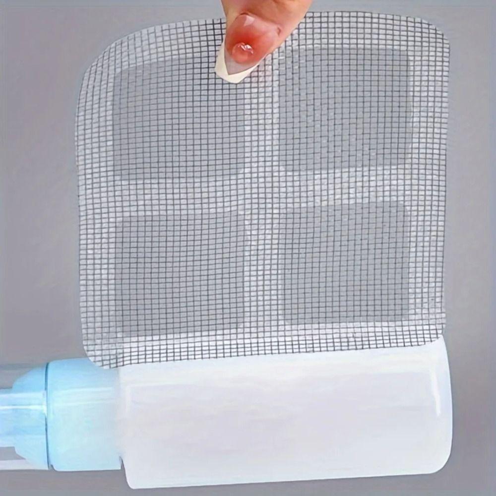 30Pcs Anti-blocking Disposable Hair Catchers Mesh Filter Mesh Stickers Shower Drain Cover  Bathroom