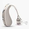 Hearing Aid [Official Japanese Product] Rechargeable, Lightweight, Ambidextrous Ear-Hook Type, 2 Modes, Sound Quality Switching Function, Premium Sili