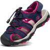 SOARHOPE Kids' Sandals, Sport Sandals, Genuine Leather, for Girls and Boys, Outdoor, Camping,