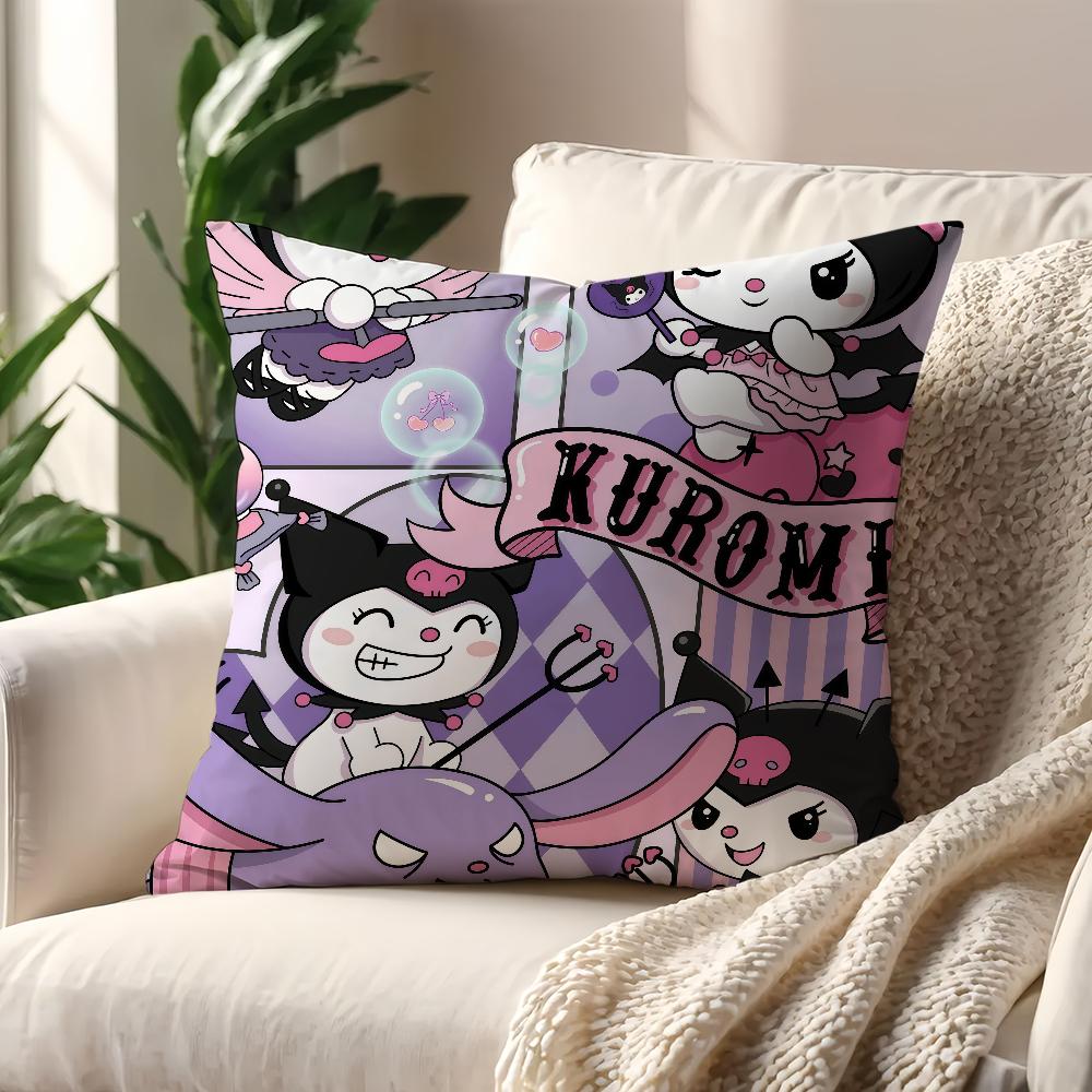 Cute KKuromiS Cool Cartoon cushion cover For Pillow Printing Sofa Decoration Home Car Room Coffee Shop Office Nordic Simplicity