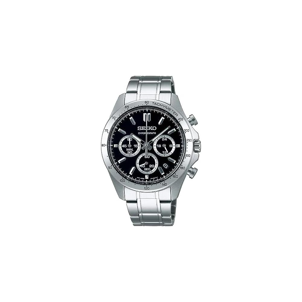 

Seiko Chronograph Quartz Men s Watch SBTR013 Black 1/5 Second Timing Water Resistant
