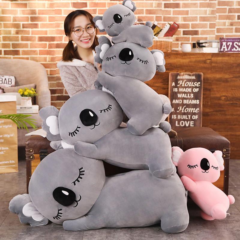 Down Cotton Soft Sleeping Koala Plush Toy Girls Children Holiday Dolls Gift