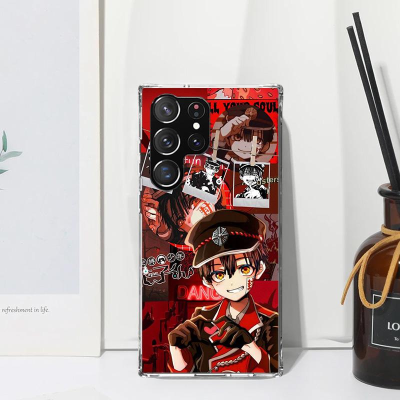 Anime Toilet Bound Hanako Kun Phone Case For Samsung Galaxy S26 S25 Edge S24 FE S23 S22 Ultra S21 Plus S20 + Art Fundas Back Cov