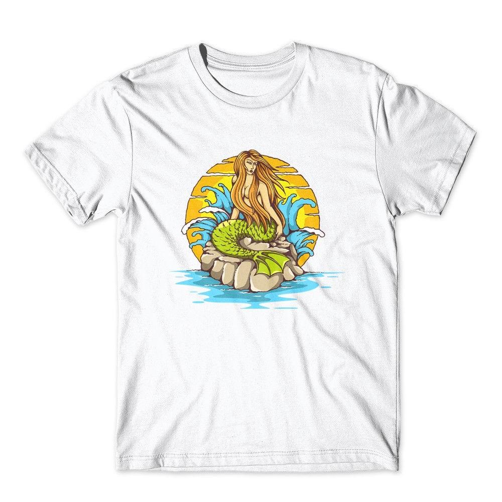 

Mermaid T-Shirt. 100% Cotton Premium Graphic Tee New 4XL