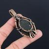 Abalone Shell  999 Copper Wire Wrapped Pendant, Handmade Gemstone Pendant Jewelry, Gifts For Wife Brand New Pendant