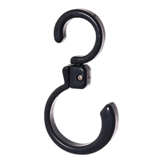 360-Degree Rotating Multi-Functional Hook 1KG Load-capacity Compact Design Portable Travel Clothes Hanger Foldable Hook