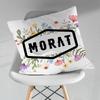 Band MMorat Pillowcase for Sofa Room Office Decor Printing  Merchandise AllMatch Cushion Cover