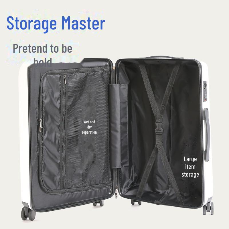 Yongsheng 20-calowa walizka biznesowa na kółkach - stylowa torba podróżna dla studentów i par