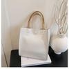 Street Style Ladies Tote Bag With Pu Material And Magnetic Closure For Daily Use