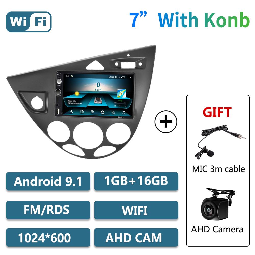 2 Din Car Radio Android Stereo for Ford Fiesta 1995-2001 Focus MK1 1998-2004 Car Multimedia Player Carplay Autoradio Head Unit
