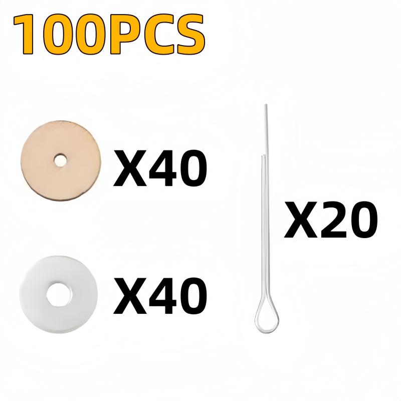 100/50PCS Wood Joints Connector Handmade Teddy Bear Wood Circle Craft Child Kid Toy DIY Scrapbooking Manual Handicraft Accessory