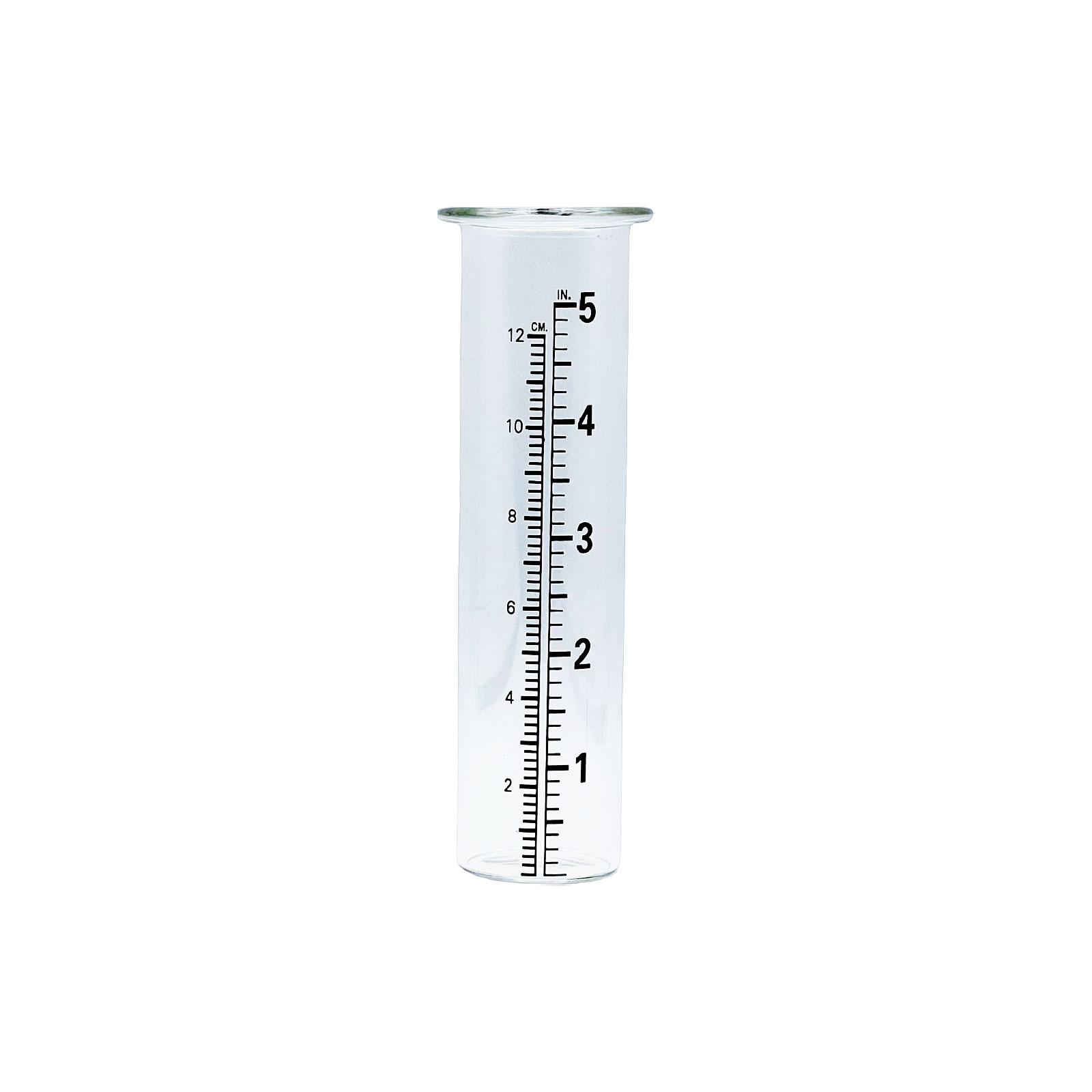 

Модернизированный уличный дождемер с крупными цифрами и эффектом голубой воды для удобства считывания показаний и установки D