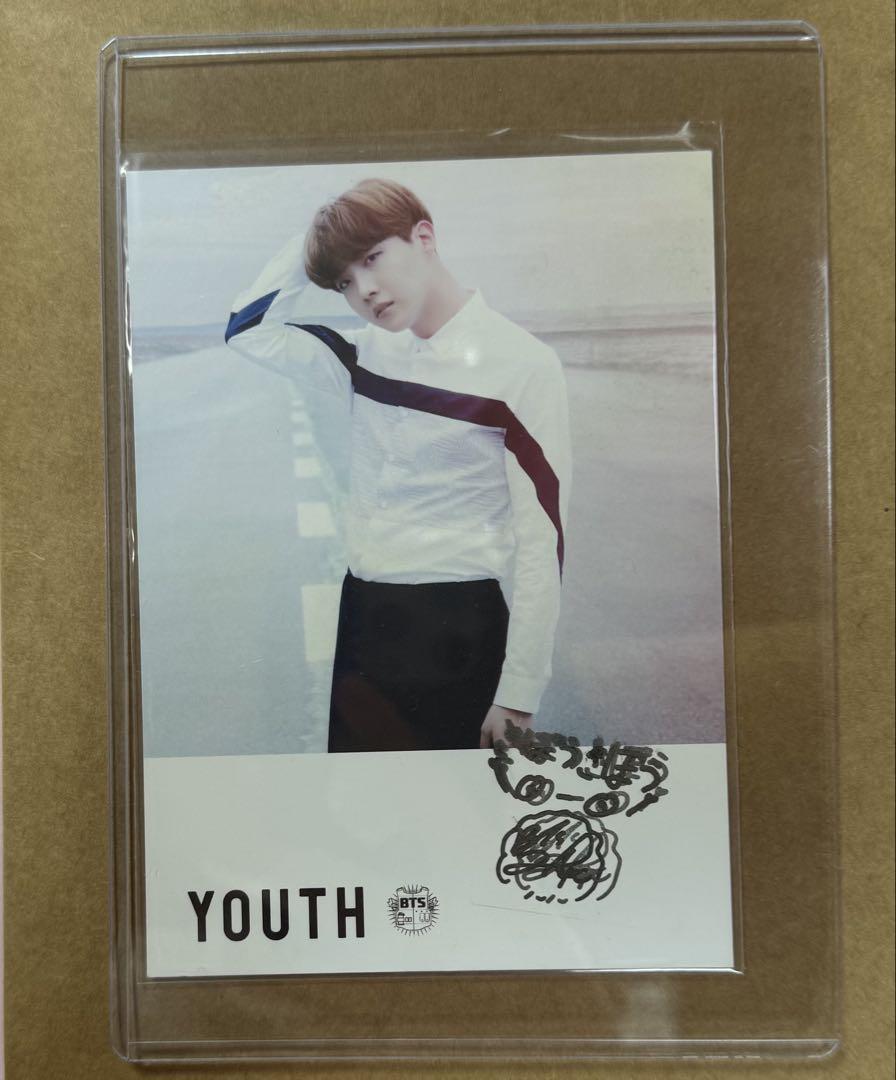

[USED] YOUTHBTS J-HOPE Hoseok High Five Party Postcard