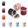 Small Size Kiss Lock Bag Leather Ring Case Portable Jewelry Pouch  Daily