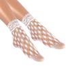 Women Retro Gothic Summer Lace Top Floral Fishnet Ankle Socks Lady Black Nylon Short Lace Stockings 23 Models Shoe Size 5-10