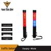 Rechargeable LED Traffic Command Baton with Whistle