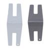 2 Pcs Bulky Seam Jumper Button Clearance Plate Hump Jumper Sewing Tool for Household Sewing Machine