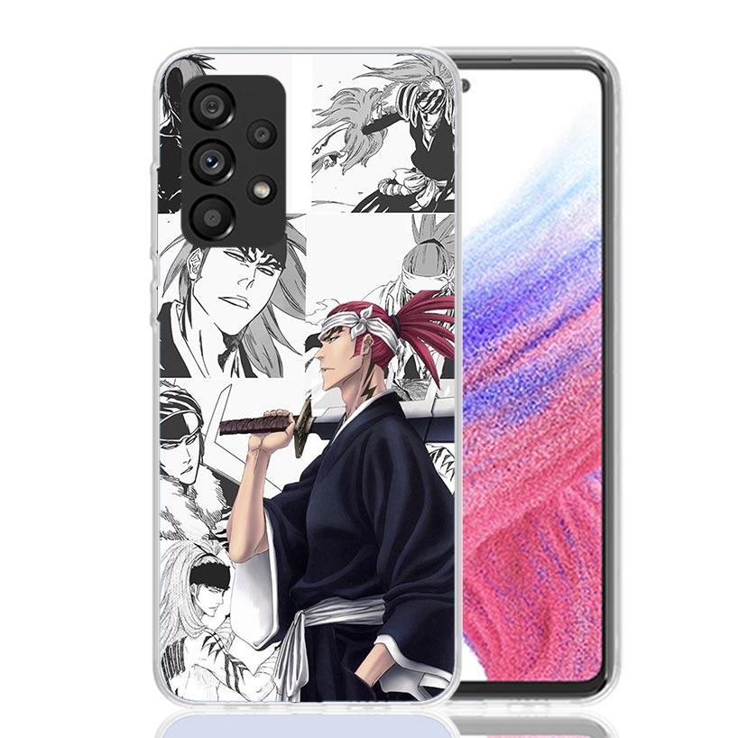 Ichigo Kenpachi Bleach Anime Phone Case For Samsung Galaxy A13 A14 A15 A16 A53 A54 A55 A56 A33 A34 A35 A36 A23 A24 A25 A26 A05S