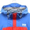 HELLY HANSEN switching Nylon Mountain parka L Red x blue Outdoor Jacket Men's Used
