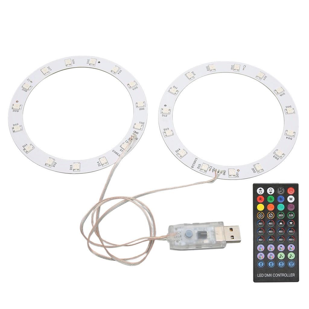 RGB LED Light Strip Kit for PS5 Console Sync Music Game Sound 8 Colors 400 Lighting Effects 3