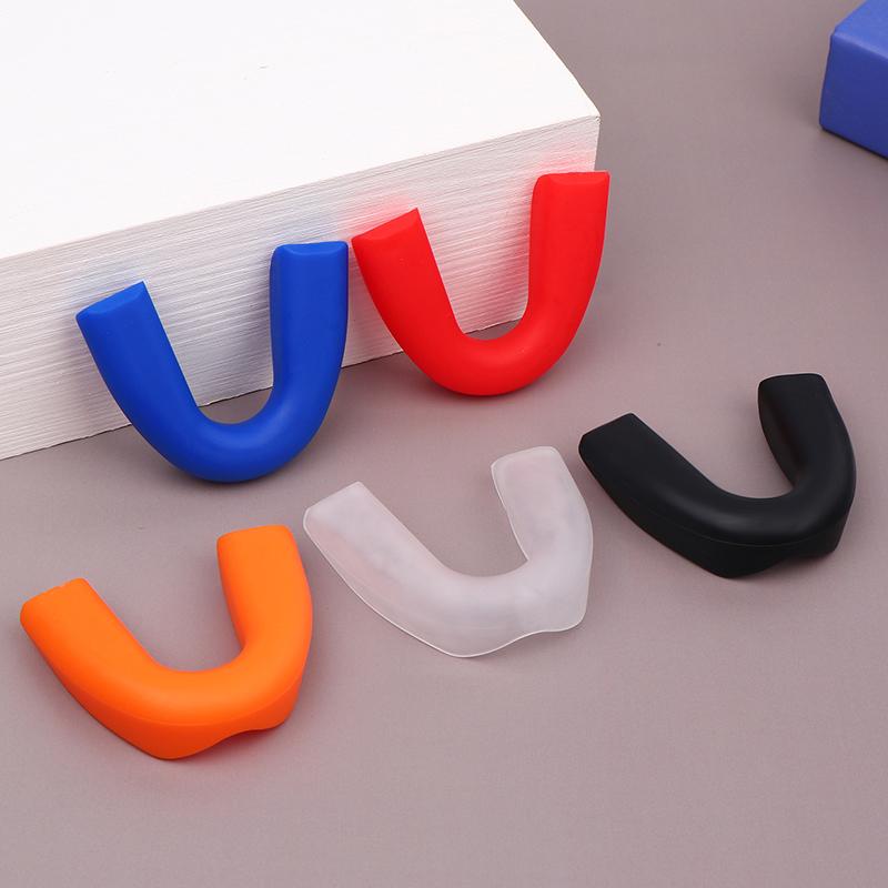 1/5Pcs Silicone Mouthguard Teeth Protector Guard Mouth Tray For Bruxism Grinding Anti-Snoring Teeth Whitening Boxing Protection