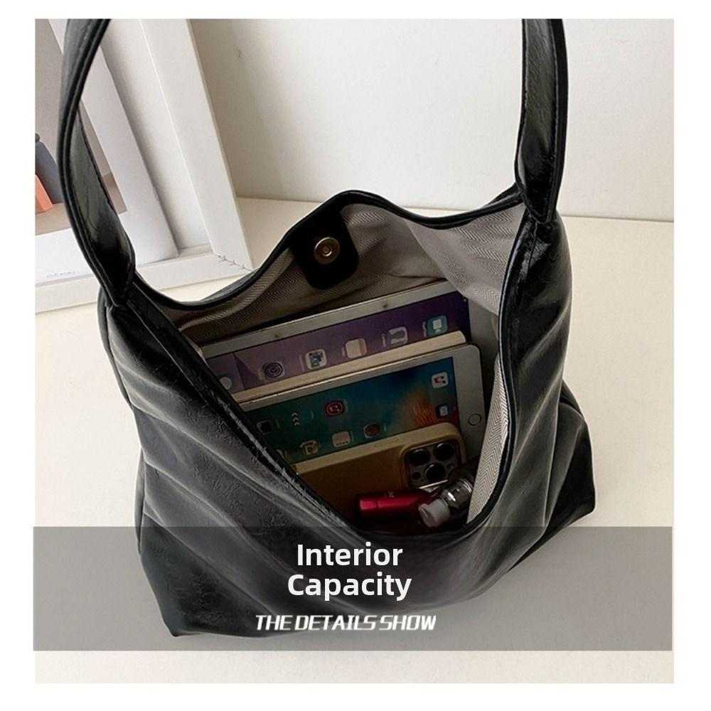 Geantă de sub braț vintage Geantă tote stil coreean Geantă hobo casual Outdoor