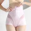 High-Waisted Zipper Women's Tummy Control Summer Thin Sexy Breathable Butt Lifting Plus Size Panties