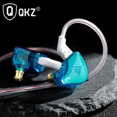 QKZ AK8 Ear-Entry Stage-HIFI-Headset, mobile Spielkabelsteuerung mit Weizen-Headset, schweres Bass-Headset