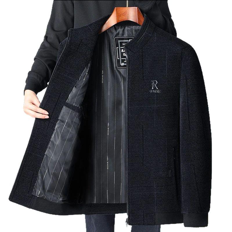 Men's Casual Spring & Autumn Jacket for Middle-aged and Elderly Fathers