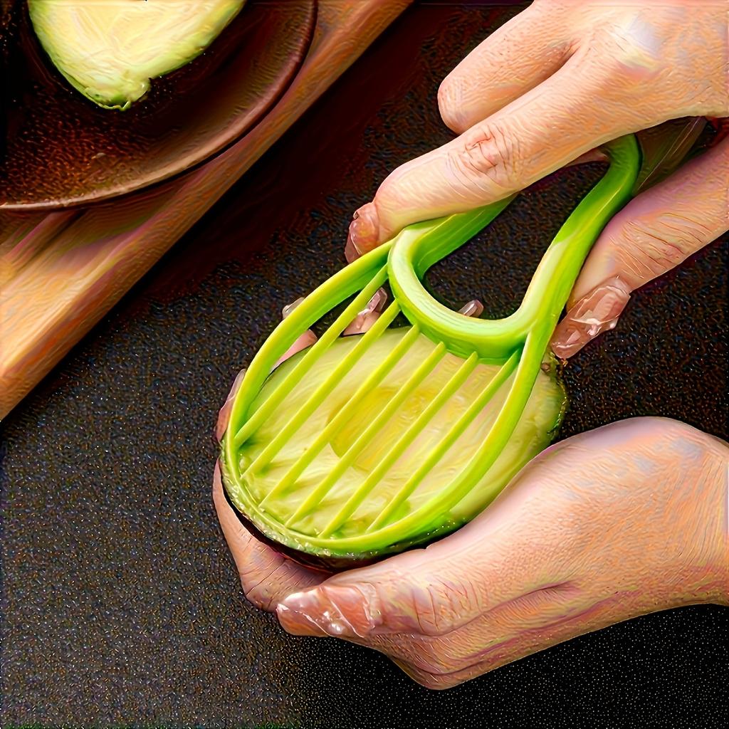 2-in-1 Avocado Slicer and Corer for Both Home and Restaurant Use, Kitchen Fruit Tool  Multi-functional Fruit Slicer