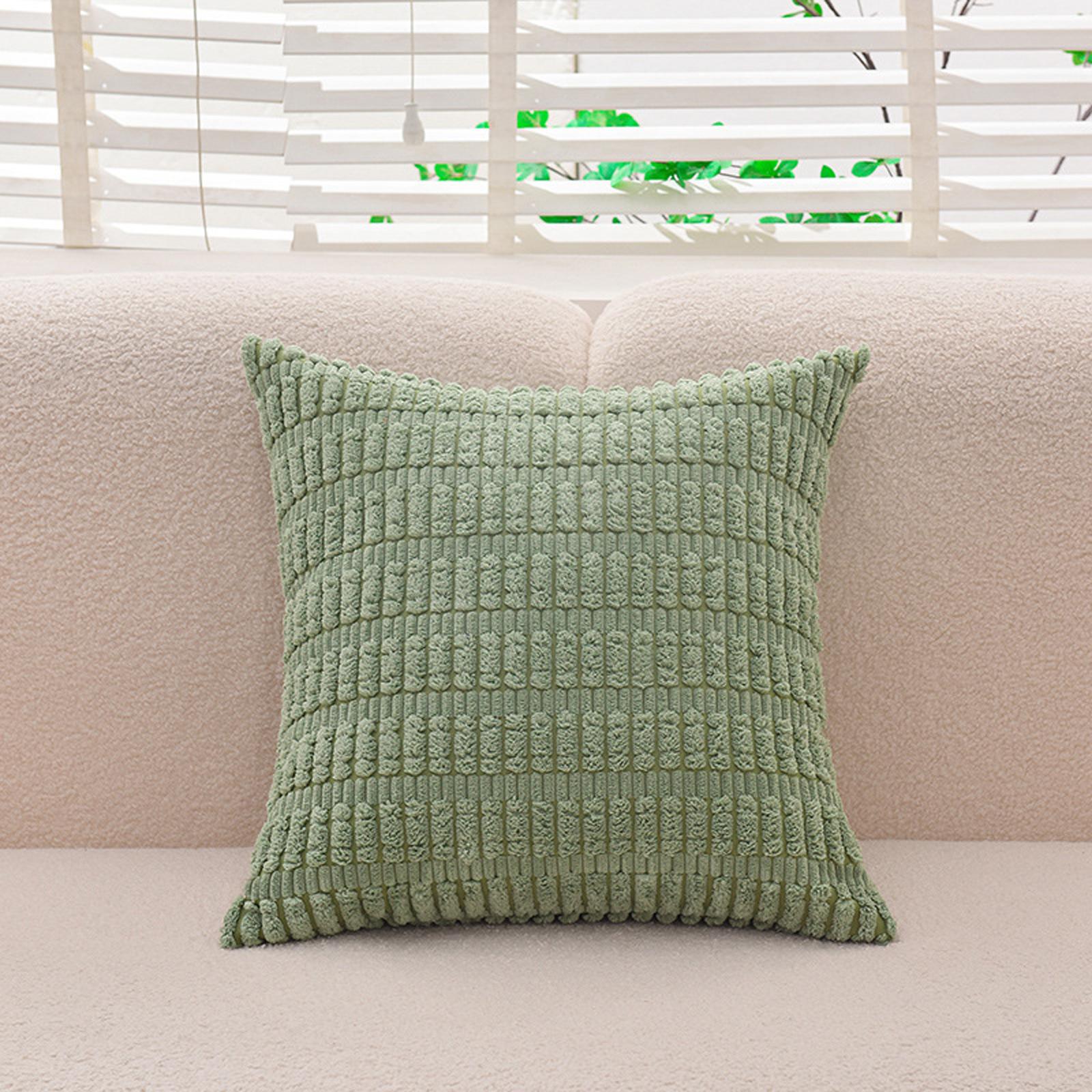 

Color Bohemian Corduroy Throw Pillow Cover With Ears S