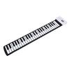 Portable Electronic Piano 49-Key Flexible   Keyboard with Speakers for Beginners
