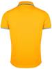 BCPOLO Men's Dri-Fit Solid Athletic Short Sleeve Polo Shirt in Various Colors - Yellow-S