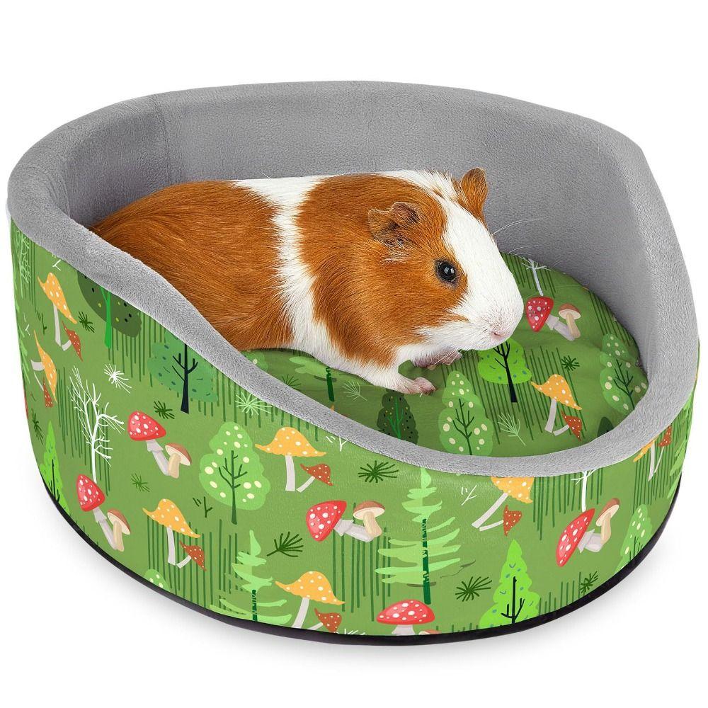 Breathable Guinea Pig Bed Thick Removable Mat Chinchillas Nests Cozy Small Pet Sleep Mat  Ferrets