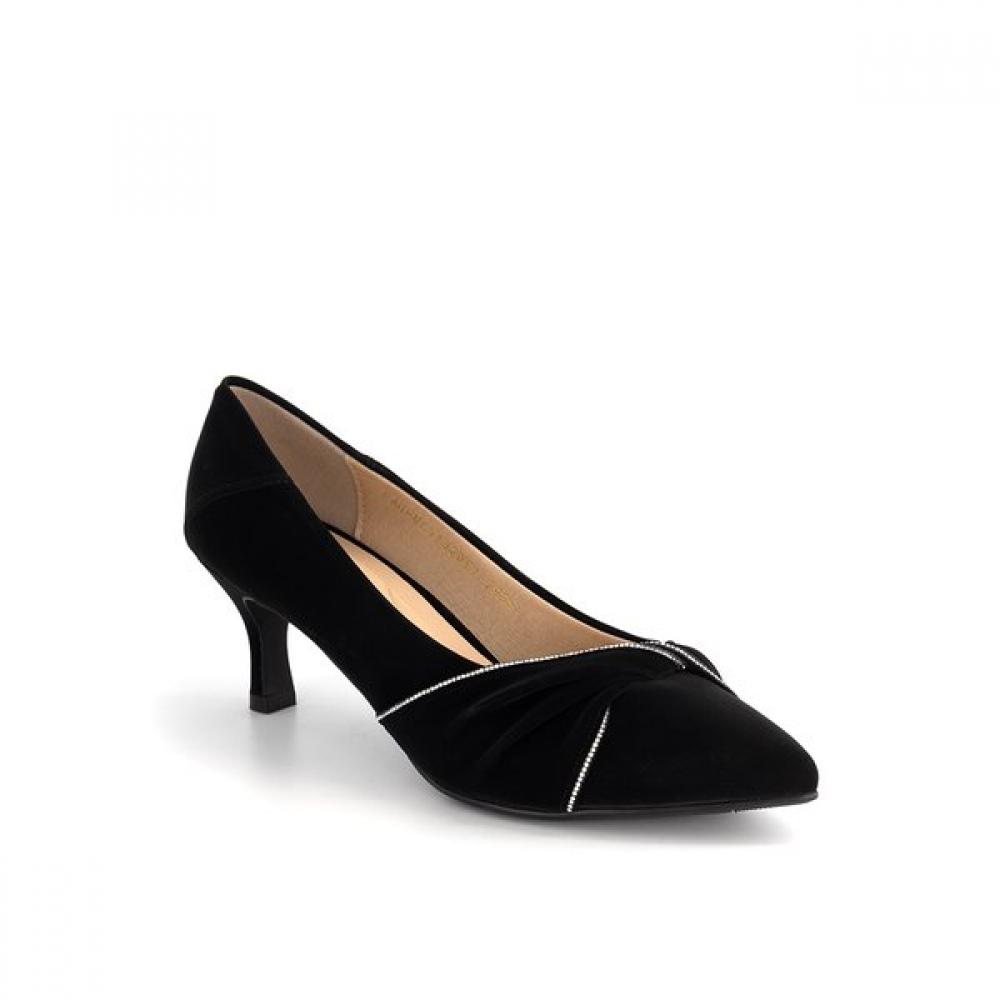 Kumkang Women S Laurel twiSt Decor pumpS Laupuc5132we1 We8 blacks/230