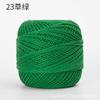 50g/ Roll Pure Cotton Lace Thread DIY Hand-knitted Bag Summer Hat Crochet Flowers Cotton Thread 50 Colors