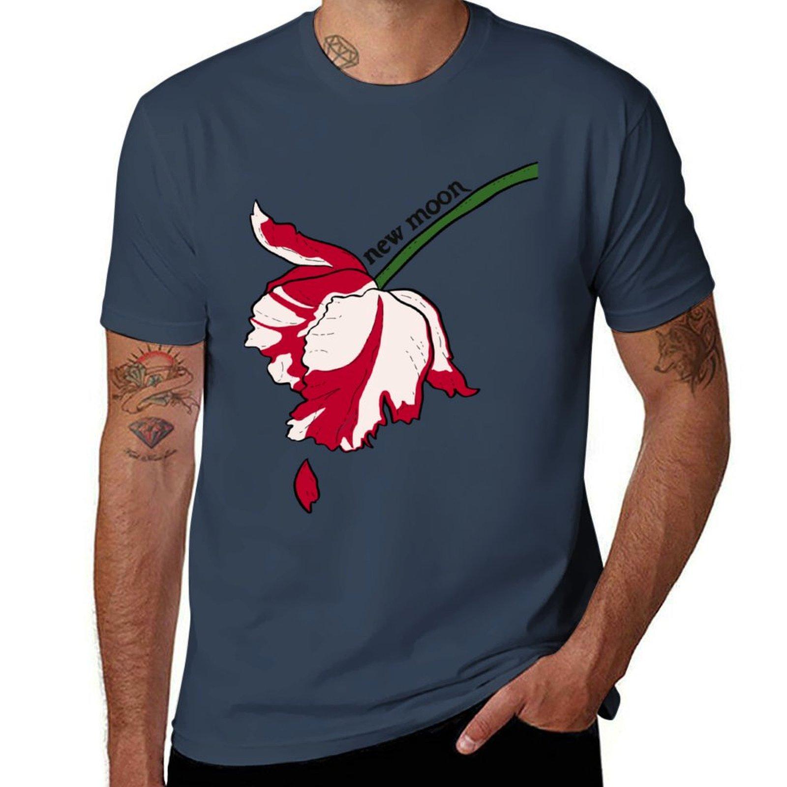 New Moon T-Shirt man t shirts cotton cotton t shirt man g man t shirts for men T-Shirt S