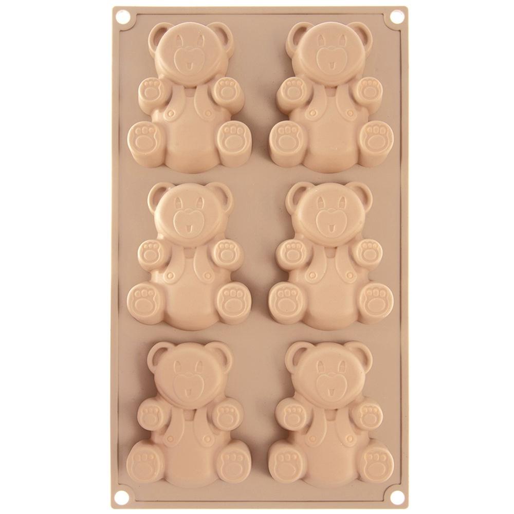 Foremka Silikonowa Forma Na Ciastka Ciasteczka Babeczki Misie Niedźwiadki