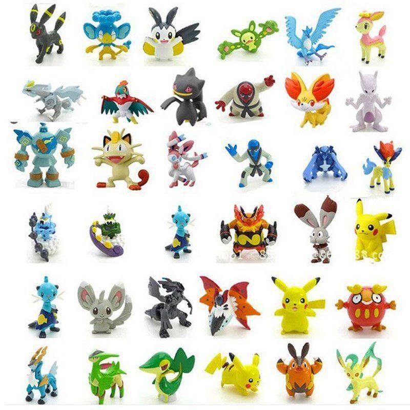 24 Adorable Pokemon Figures For Collectors And Fans 2-3cm Size