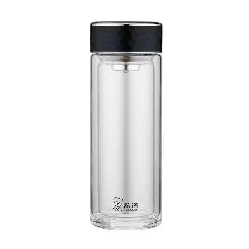 Heenoor Double-Walled Borosilicate Glass Tea Cup