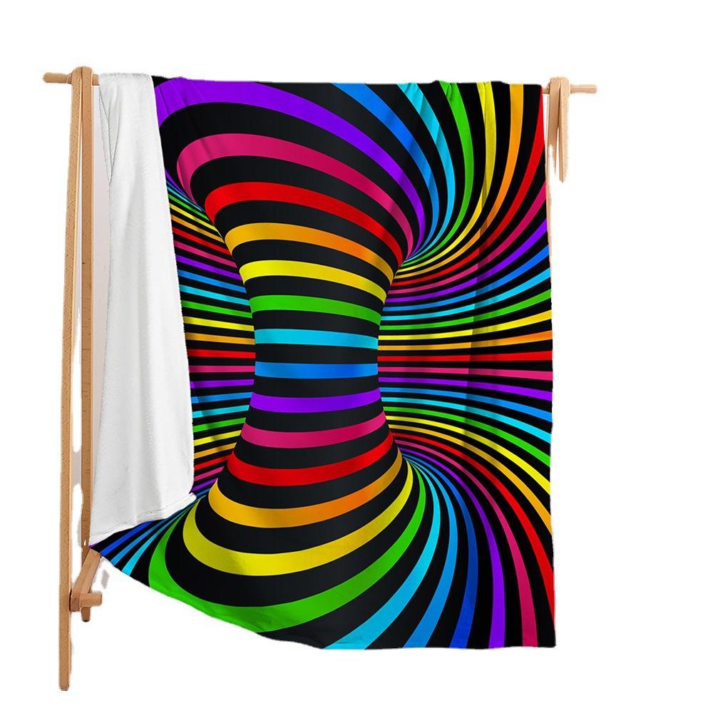 Blanket Flannel Blanket 3D 3D 3D Digital Printing Blanket Blanket