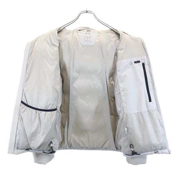 Uniqlo Seamless Down Jacket M Ivory 311-400511 Men's Used